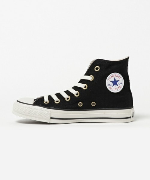 CONVERSE ALL STAR（コンバースオールスター）の「ユニセックス コンバース オールスター リップストップ CONVERSE ALL STAR COTTONRIPSTOP TR HI 32960441（スニーカー・メンズ・ブラック・23cm/23.5cm/24cm/24.5cm/26.5cm/27cm/27.5cm/28cm/29cm）」の2枚目の写真