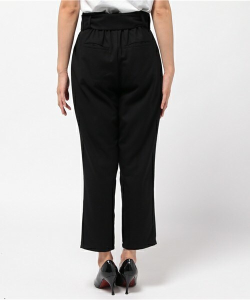 archives（アルシーヴ）の「サッシュベルト付テーパードパンツ（その他パンツ・レディース・ブラック/グレー/ピンク・MEDIUM）」の6枚目の写真