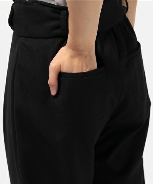 archives（アルシーヴ）の「サッシュベルト付テーパードパンツ（その他パンツ・レディース・ブラック/グレー/ピンク・MEDIUM）」の9枚目の写真