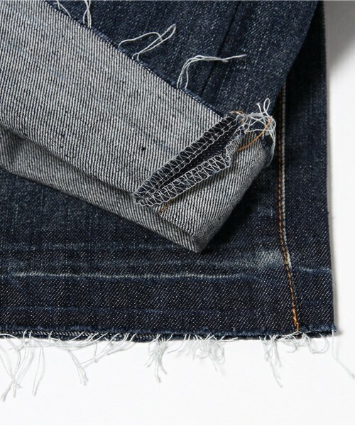 archives（アルシーヴ）の「ワイドデニムパンツ（デニムパンツ・レディース・ネイビー/ロイヤルブルー・SMALL/MEDIUM）」の11枚目の写真