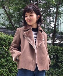 archives | 【予約】フェイクムートンジャケット(ライダースジャケット)