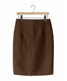 SINOWS | suede midi skirt(スカート)