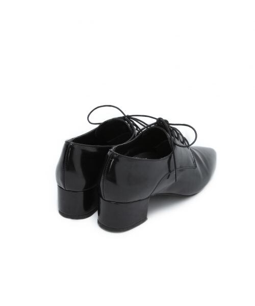 A part by(アパートバイ)の「ポインテッドレースアップシューズ(シューズ・ブラック/レオパード・37(23.0~23.5cm)/38(24.0~24.5cm))」の6枚目の写真