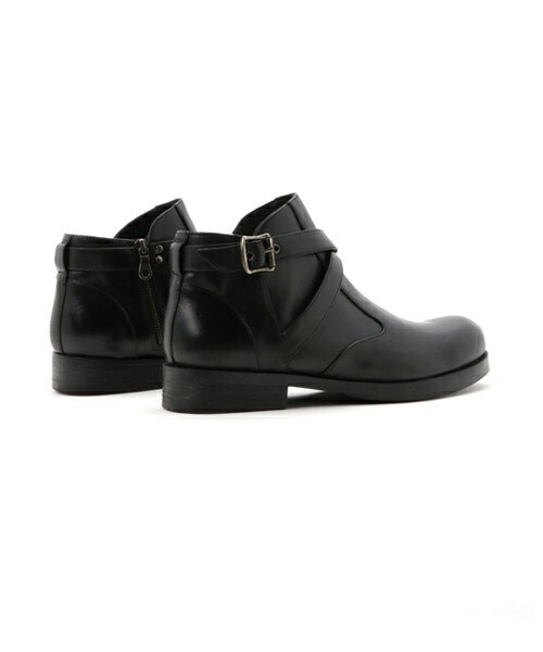 glory crew(グローリークルー)の「ベルト付レザーブーツ(ブーツ・メンズ・ブラック/ブラウン/キャメル・S/M/L/LL)」の6枚目の写真