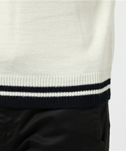 UNION STATION(ユニオンステーション)の「メンズノンノ【MEN'S NON-NO】11月号 P124 野村周平さん着用商品 Uネックポケットニット(ニット/セーター・メンズ・ホワイト/グリーン/ネイビー/キャメル/レッド・S/M/L/LL)」の10枚目の写真