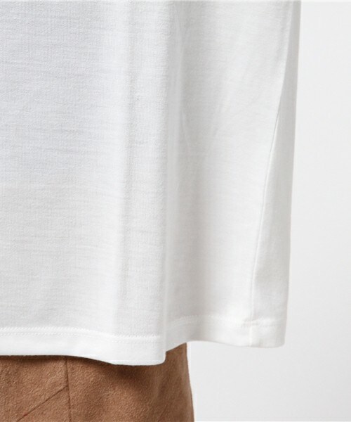 archives（アルシーヴ）の「チョーカー付プルオーバー（Tシャツ/カットソー・レディース・オフホワイト/ブラック/グレー・MEDIUM）」の9枚目の写真