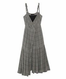AULA | styling/ kei shirahata　Check Long Dress(ワンピース)