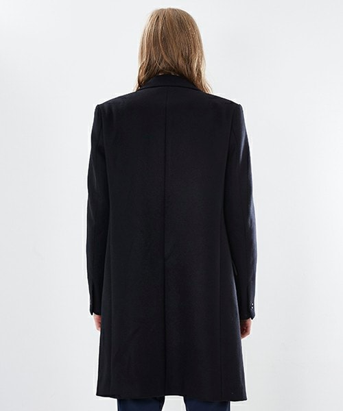 ATTACHMENT メルトン　チェスターコート ATTACHMENT / アタッチメント】AC22-035 MELTON SINGLE COAT