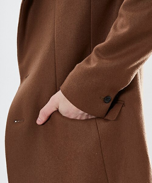 ATTACHMENT（アタッチメント）の「カシミア混平二重メルトン