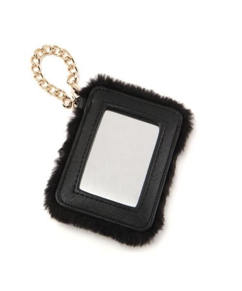 Heather（ヘザー）の「ミラーチャームBAG（バッグ・ホワイト系/ブラック/ピンク・ONESIZE）」の9枚目の写真