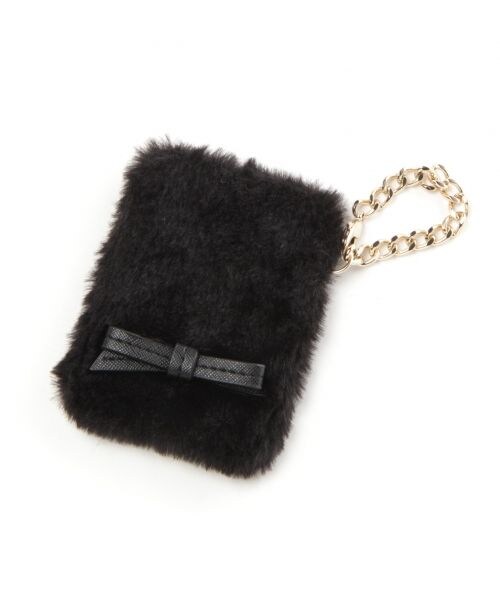 Heather（ヘザー）の「ミラーチャームBAG（バッグ・ホワイト系/ブラック/ピンク・ONESIZE）」の8枚目の写真