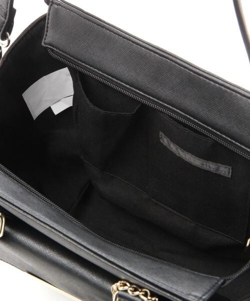 Heather（ヘザー）の「ミラーチャームBAG（バッグ・ホワイト系/ブラック/ピンク・ONESIZE）」の6枚目の写真