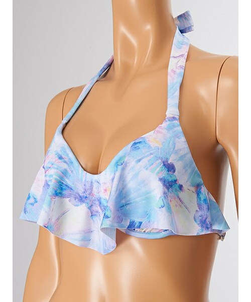 PEAK&PINE（ピークアンドパイン）の「シェル柄フレアワイヤービキニ