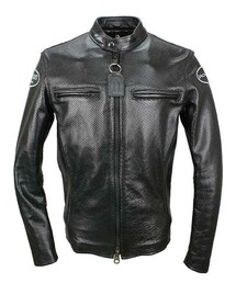 VANSON（ヴァンソン）の「×JACKROSE パンチングレザーS