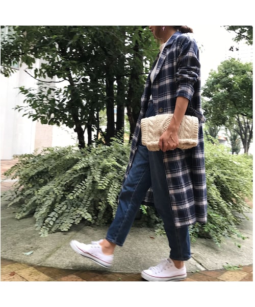 copine（コピン）の「☆再入荷☆大人気！！綿ネル先染めチェックガウン（その他アウター・レディース・その他）」の16枚目の写真