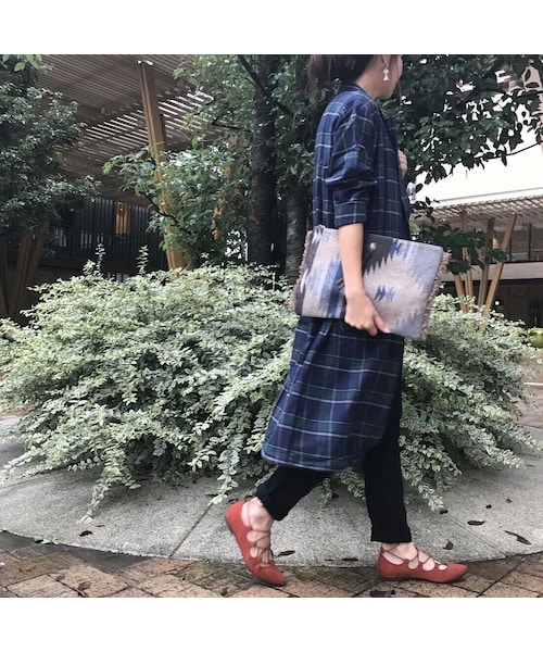 copine（コピン）の「☆再入荷☆大人気！！綿ネル先染めチェックガウン（その他アウター・レディース・その他）」の11枚目の写真