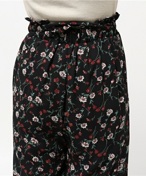 archives（アルシーヴ）の「花柄ワイドパンツ（その他パンツ・レディース・ブラック/ベージュ/ネイビー・MEDIUM）」の8枚目の写真