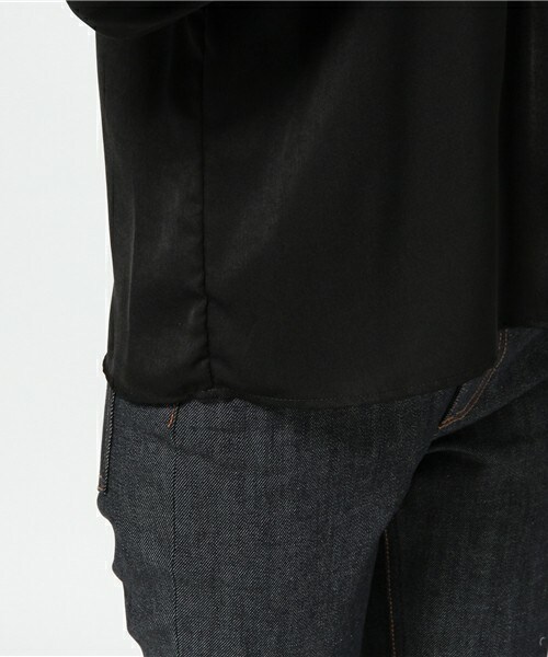 archives（アルシーヴ）の「袖口リボン長袖オフショルブラウス（シャツ/ブラウス・レディース・アイボリー/ブラック/ワイン・MEDIUM）」の9枚目の写真