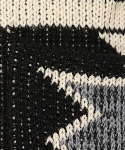 Auntie Rosa Holiday（アンティローザホリデー）の「【Holiday】オルテガロングニットカーディガン（カーディガン/ボレロ・レディース・ホワイト/ブラック/グレー/ベージュ/レッド・FREE）」の15枚目の写真