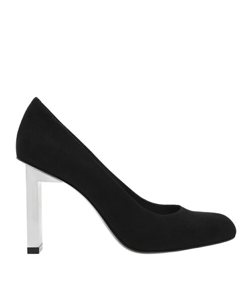 CHARLES & KEITH（チャールズ & キース）の「クロームブレードヒールパンプス（パンプス・レディース・GREY/BLACK・34-40）」の2枚目の写真