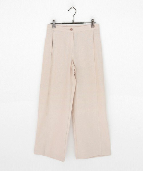 DHOLIC（ディーホリック）の「コットンストレートパンツ（その他パンツ・レディース・サーモンピンク/ブラック/ダークグレー/ライトベージュ・S/M）」の4枚目の写真