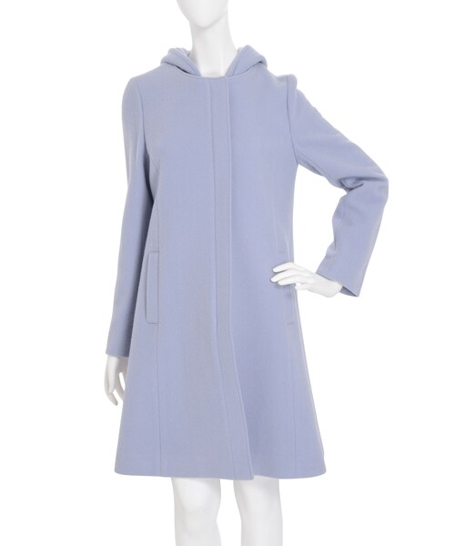 dazzlin（ダズリン）の「【sw】フォックスファーAラインコート（ジャケット/アウター・レディース・オフホワイト/グレー/ブルー/ベージュ・S/M）」の14枚目の写真