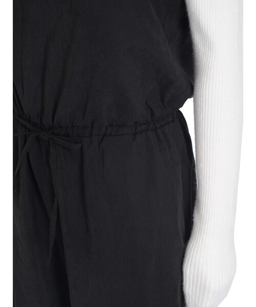 Ungrid（アングリッド）の「ワイドシルエットキャミサロペット（オールインワン・サロペット・レディース・ブラック/ブラウン・F）」の14枚目の写真