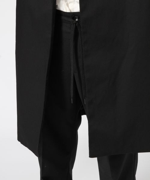 HARE（ハレ）の「ノーカラーコート（ジャケット/アウター・ブラック/ボルドー・S/M）」の11枚目の写真