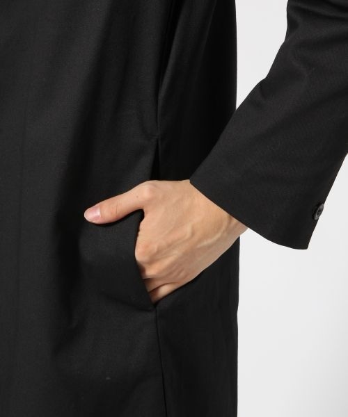 HARE（ハレ）の「ノーカラーコート（ジャケット/アウター・ブラック/ボルドー・S/M）」の10枚目の写真