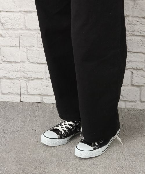 LEPSIM（レプシィム）の「コットンスタンダードワイドパンツ（パンツ・ブラック/ブルー・M/L）」の11枚目の写真