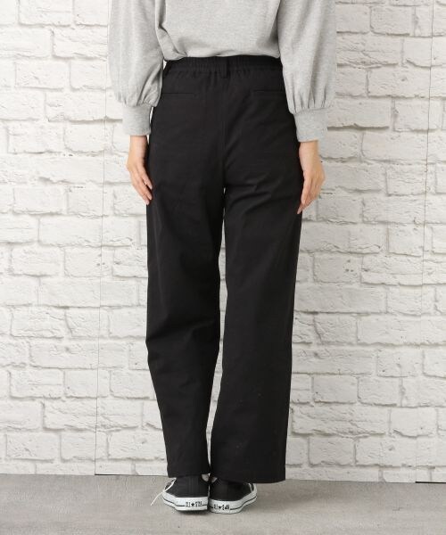 LEPSIM（レプシィム）の「コットンスタンダードワイドパンツ（パンツ・ブラック/ブルー・M/L）」の8枚目の写真