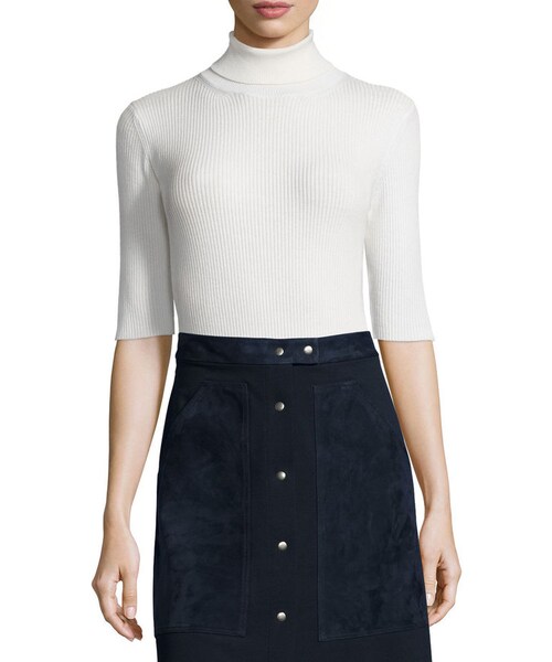 theory(セオリー)の「Theory Leenda Turtleneck Sweater(ニット/セーター・レディース・White/Gray/Black・X-SMALL/SMALL/MEDIUM/LARGE)」の4枚目の写真