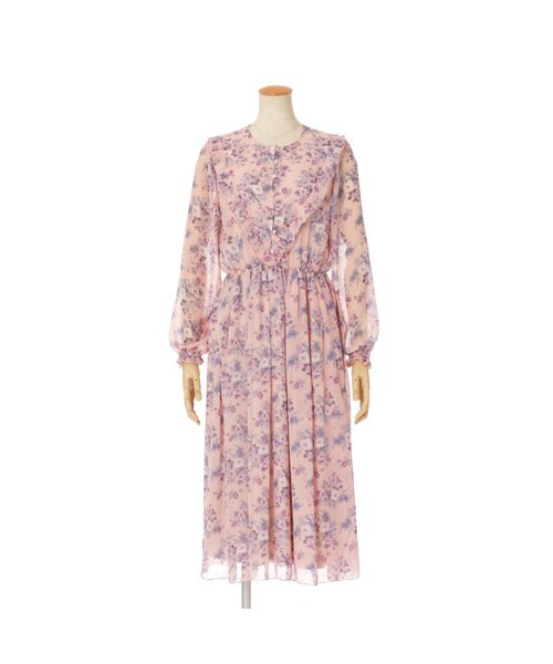 an another angelus(アンアナザーアンジェラス)の「アンティークフラワーロングワンピース/an another angelus(ワンピース・レディース・その他)」の3枚目の写真