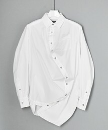 アンリアレイジ ANREALAGE ANSEASON ボールシャツ46 美品 ANSEASON ANREALAGE（アンシーズンアンリアレイジ）の「ANSEASON