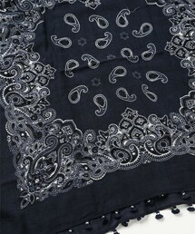 CITRUS（シトラス）の「CITRUS バンダナペイズリーポンポン