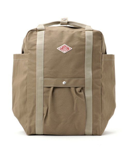 DANTON（ダントン）の「DANTON UTILITY BAG（バックパック/リュック・レディース・ブラック/ベージュ/レッド・FREE）」の2枚目の写真