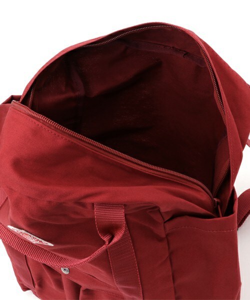 DANTON（ダントン）の「DANTON UTILITY BAG（バックパック/リュック・レディース・ブラック/ベージュ/レッド・FREE）」の8枚目の写真