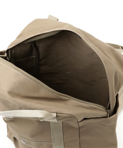 DANTON（ダントン）の「DANTON UTILITY BAG（バックパック/リュック・レディース・ブラック/ベージュ/レッド・FREE）」の7枚目の写真