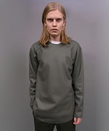 ato | COMPRESSED SMOOTH CREW NECK(Tシャツ/カットソー)