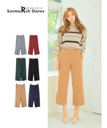 KORMARCH | FWの新作！ウエストゴムのガウチョパンツ(その他パンツ)