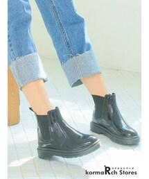 KORMARCH | サイドゴアショートブーツ(ブーツ)