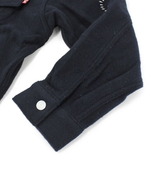 RNA(アールエヌエー)の「スペシャルルーズGジャン(ジャケット/アウター・レディース・ホワイト/ブラックネイビー・M)」の6枚目の写真