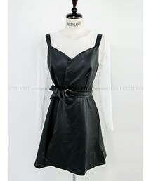 INSTYLEFIT | セクシームードトップス&ワンピースセット(ワンピース)