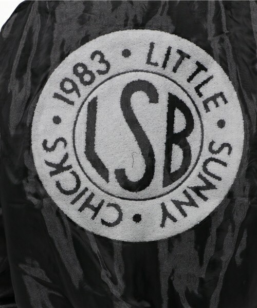 Little sunny bite（リトルサニーバイト）の「little sunny bite  シンボリックMA-1　LJK-080F（ミリタリージャケット・レディース・ブラック/カーキ/ピンク・FREE）」の8枚目の写真
