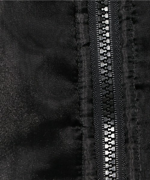 Little sunny bite（リトルサニーバイト）の「little sunny bite  シンボリックMA-1　LJK-080F（ミリタリージャケット・レディース・ブラック/カーキ/ピンク・FREE）」の12枚目の写真