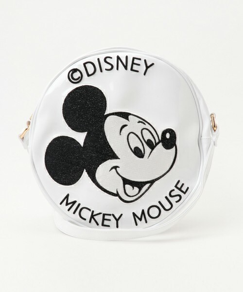 Little sunny bite（リトルサニーバイト）の「little sunny bite  ミッキーショルダーバッグ　LG-036F（ショルダーバッグ・レディース・ホワイト/ブラック/ピンク・FREE）」の12枚目の写真