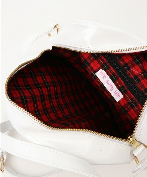 Little sunny bite（リトルサニーバイト）の「little sunny bite  ミッキーショルダーバッグ　LG-036F（ショルダーバッグ・レディース・ホワイト/ブラック/ピンク・FREE）」の10枚目の写真