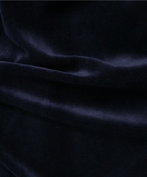 Bou Jeloud（ブージュルード）の「ハイネックベロアワンピース（ワンピース・レディース・ベージュ/グレー/ネイビー・38）」の16枚目の写真