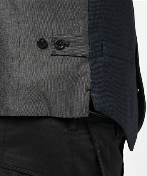 MEN'S BIGI(メンズビギ)の「【渡部篤郎さん着用 メンズクラブ12月号 掲載商品】リバーシブルベスト(セットアップベスト)(ベスト・メンズ・グレー/ブラウン/ネイビー・S/M)」の10枚目の写真