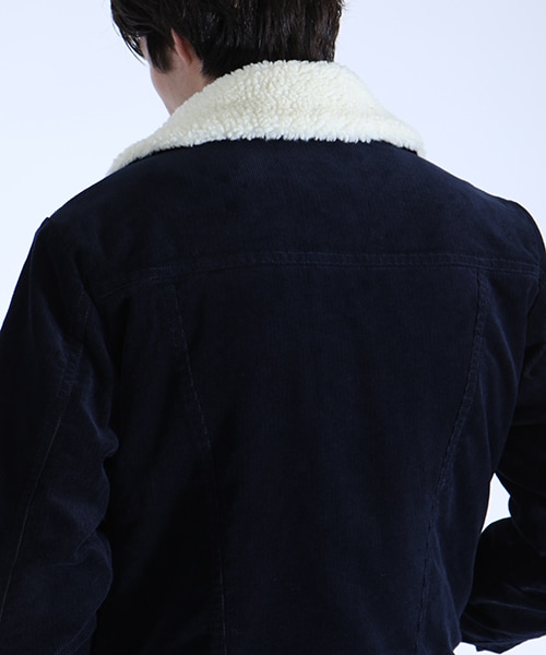 Wrangler（ラングラー）の「[送料無料]予約商品 別注ランチコートコーデュロイ（ジャケット/アウター・メンズ・ベージュ/ネイビー・S/M/L）」の10枚目の写真